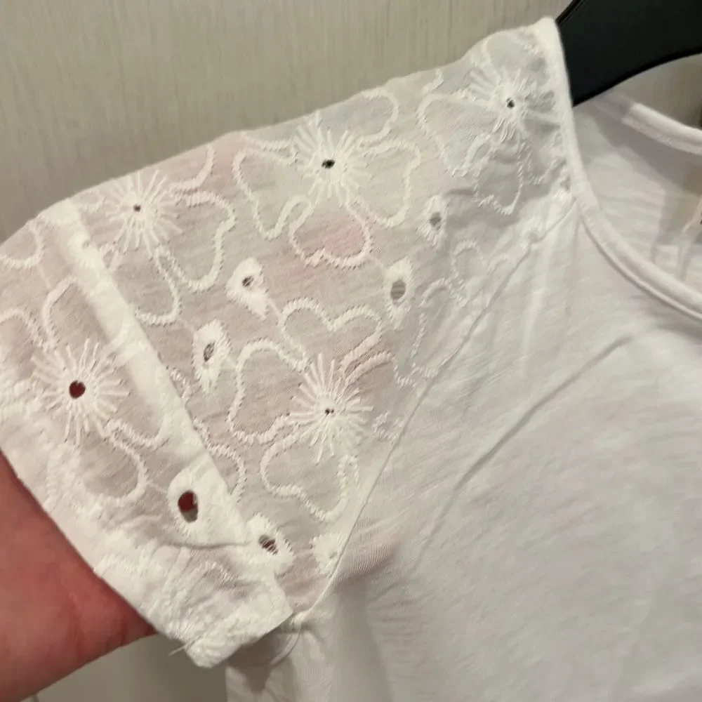 Zara white summer top
